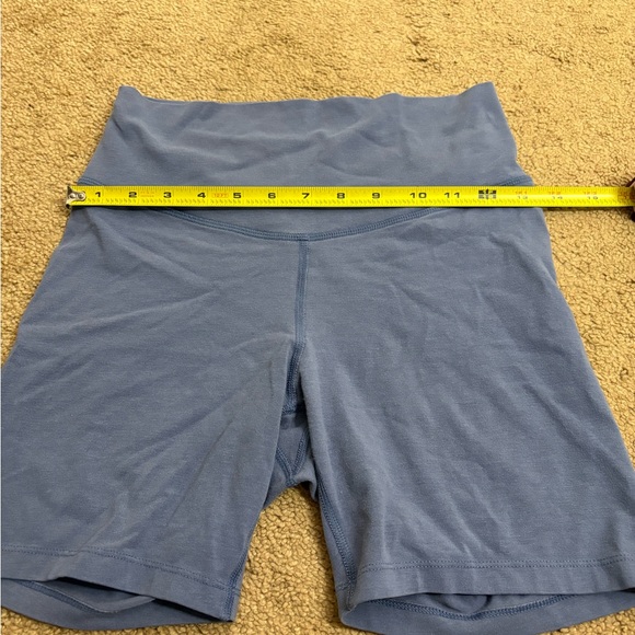 Old Navy Women's Size Small Blue Biker Shorts Workout Gear Athletic - Picture 2 of 7